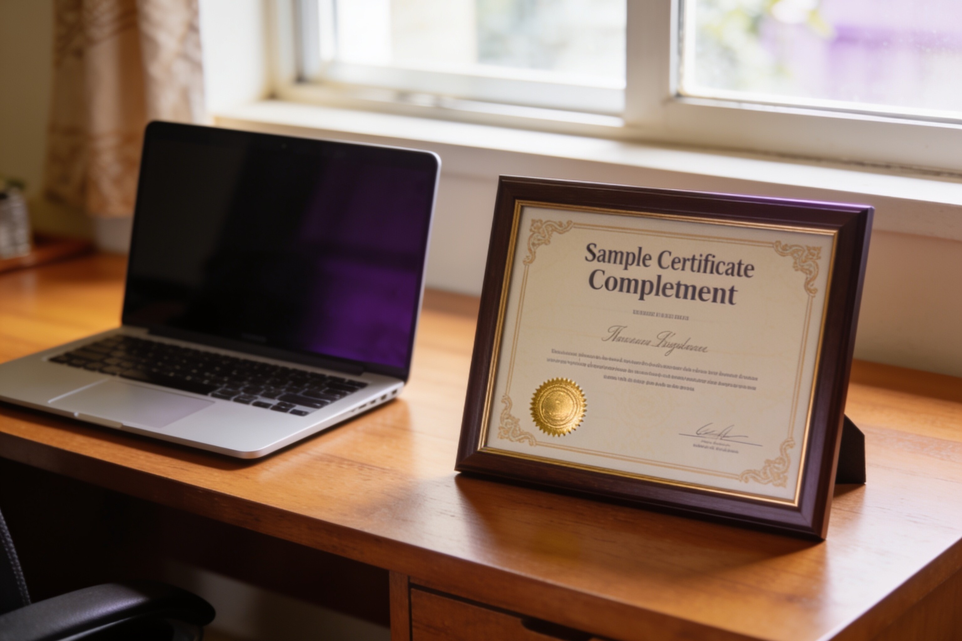 Sample Certificate of Completion from CEP, IIT Delhi